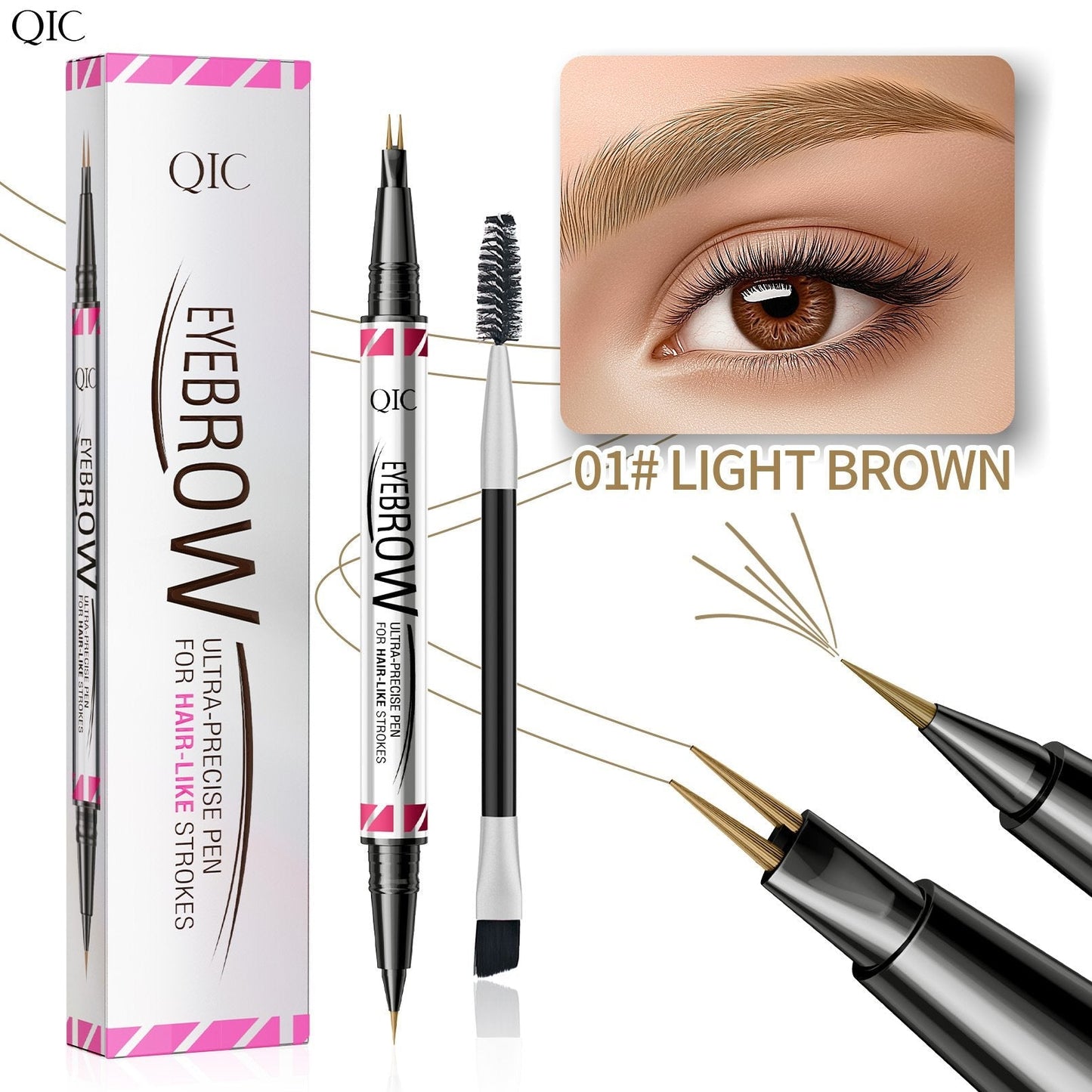 ✨3D Waterproof Microblading Eyebrow Pencil