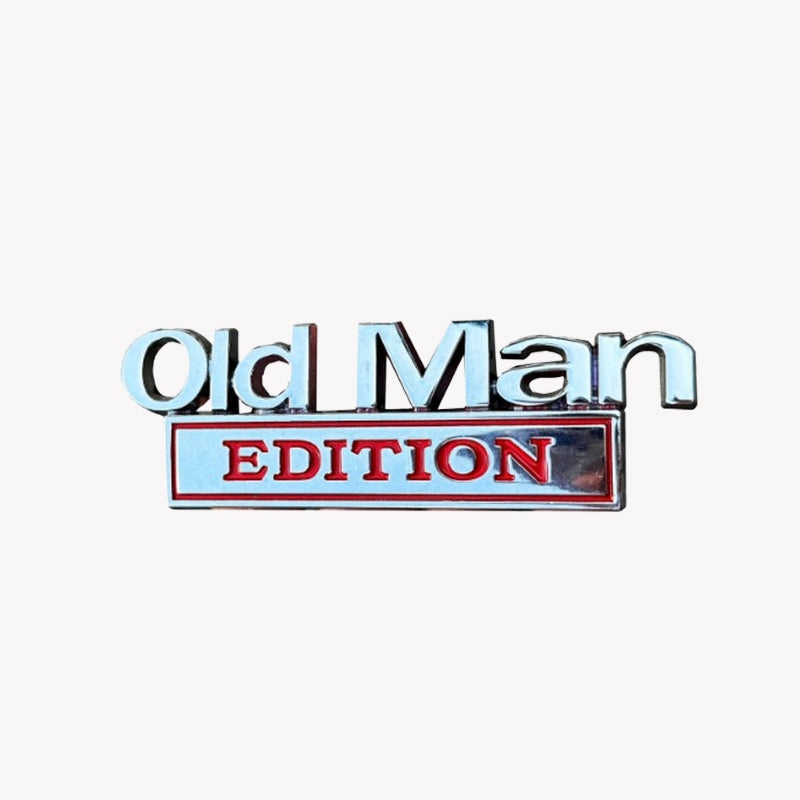 ๐ Old Man Edition-Autoemblem