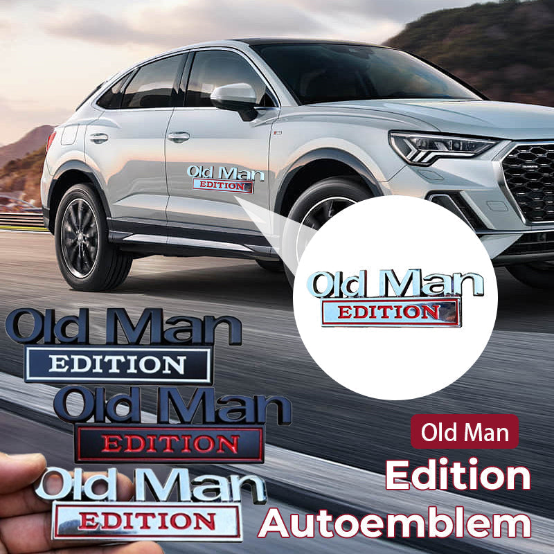 ๐ Old Man Edition-Autoemblem