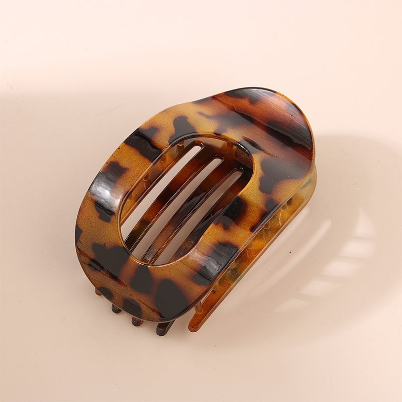 Oval hair clip set (4 pcs)