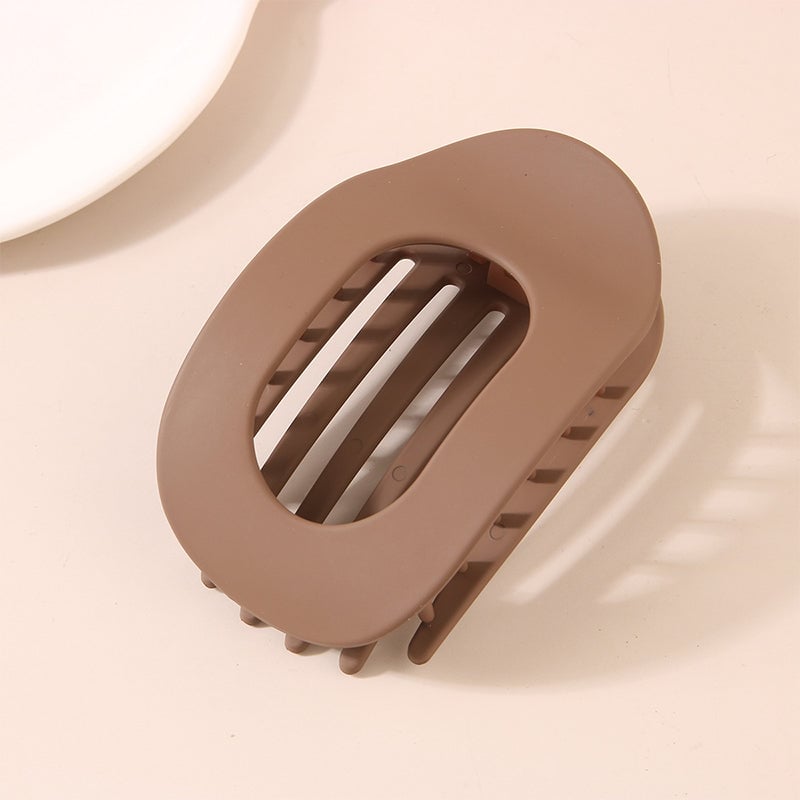 Oval hair clip set (4 pcs)