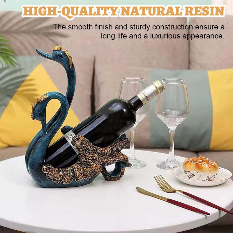 🔥Hot sale🔥Swan shaped wine bottle holder
