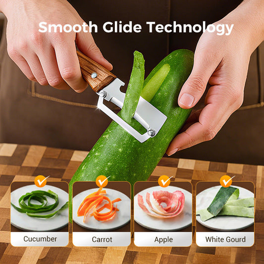 🥕 BUY 2, GET 1 FREE! 🔥 Multifunctional vegetable peeler for the kitchen – stainless steel blade, ergonomic handle and perfect for fruit and vegetables ✨