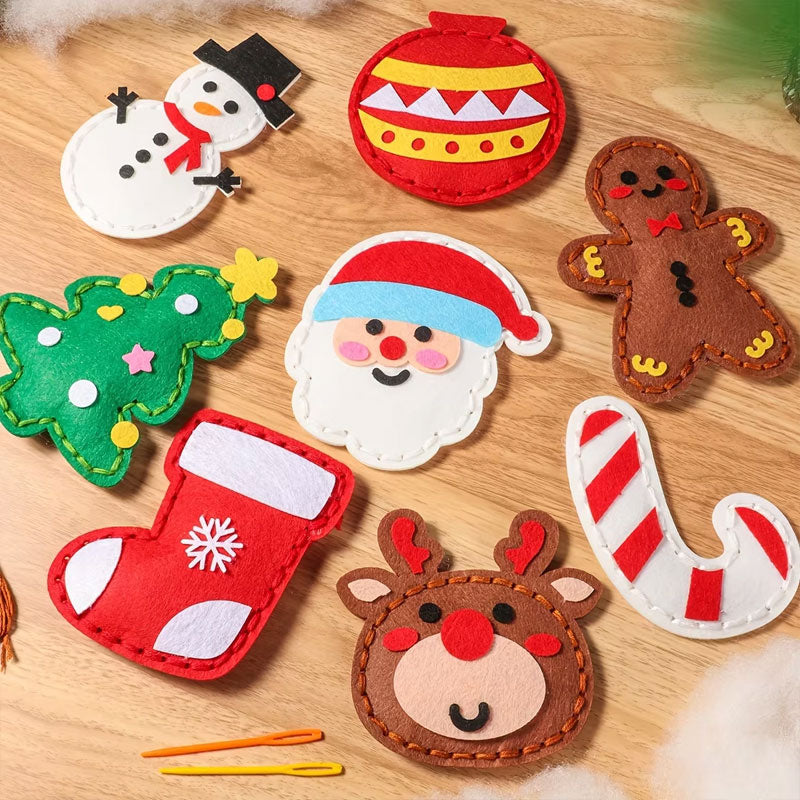 Christmas toy for children DIY sewing toy