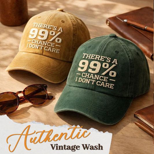 Vintage Washed Cotton Adjustable Hat