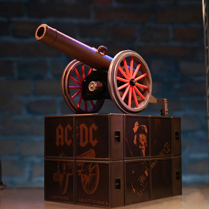 AC/DC For Those About to Rock Cannon Statue