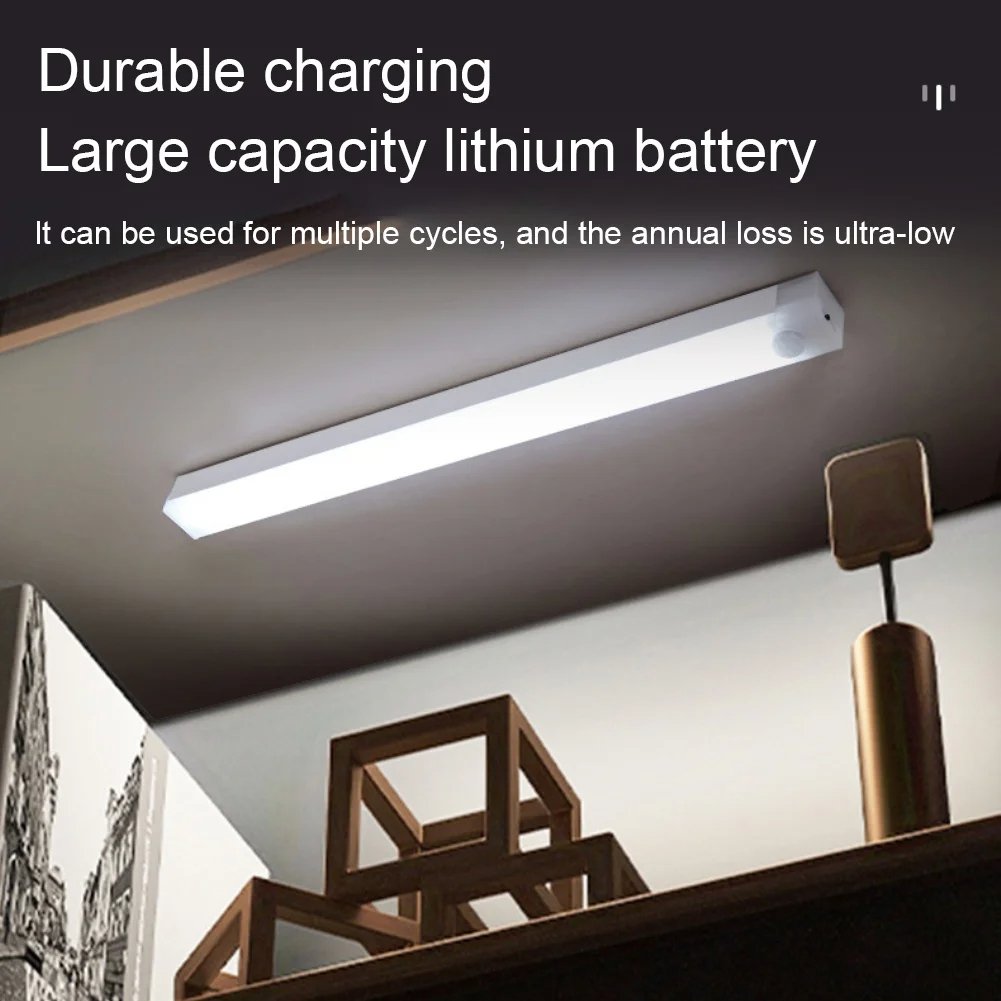 🔥Limited time offer - rechargeable LED lamp, no drilling required, smart sensor, magnetic