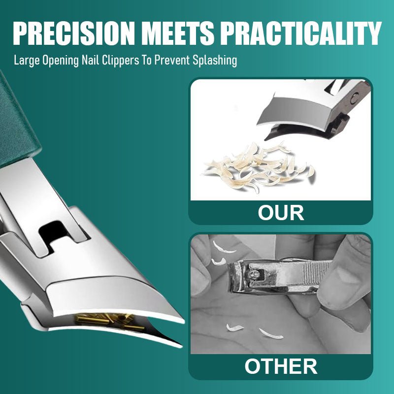 Large Opening Nail Clippers To Prevent Splashing
