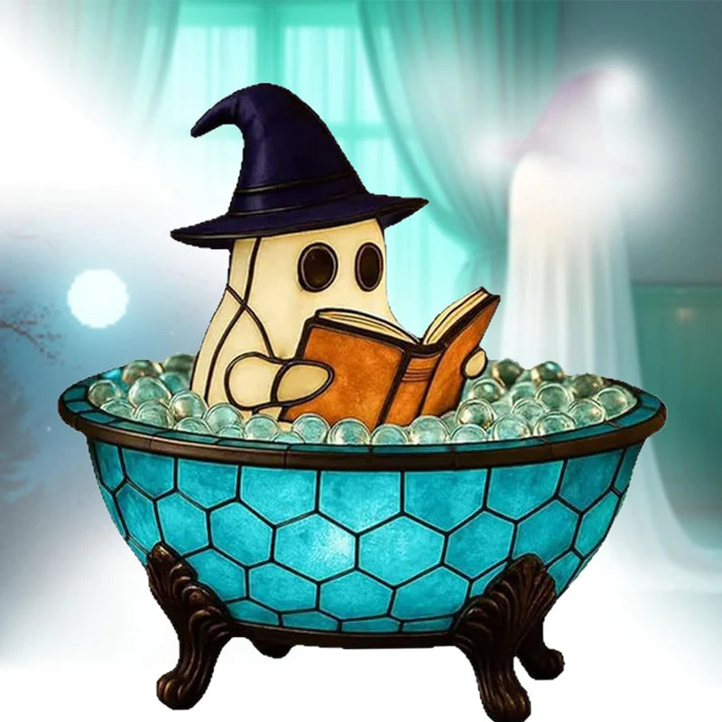 Ghost Reading Book Lam