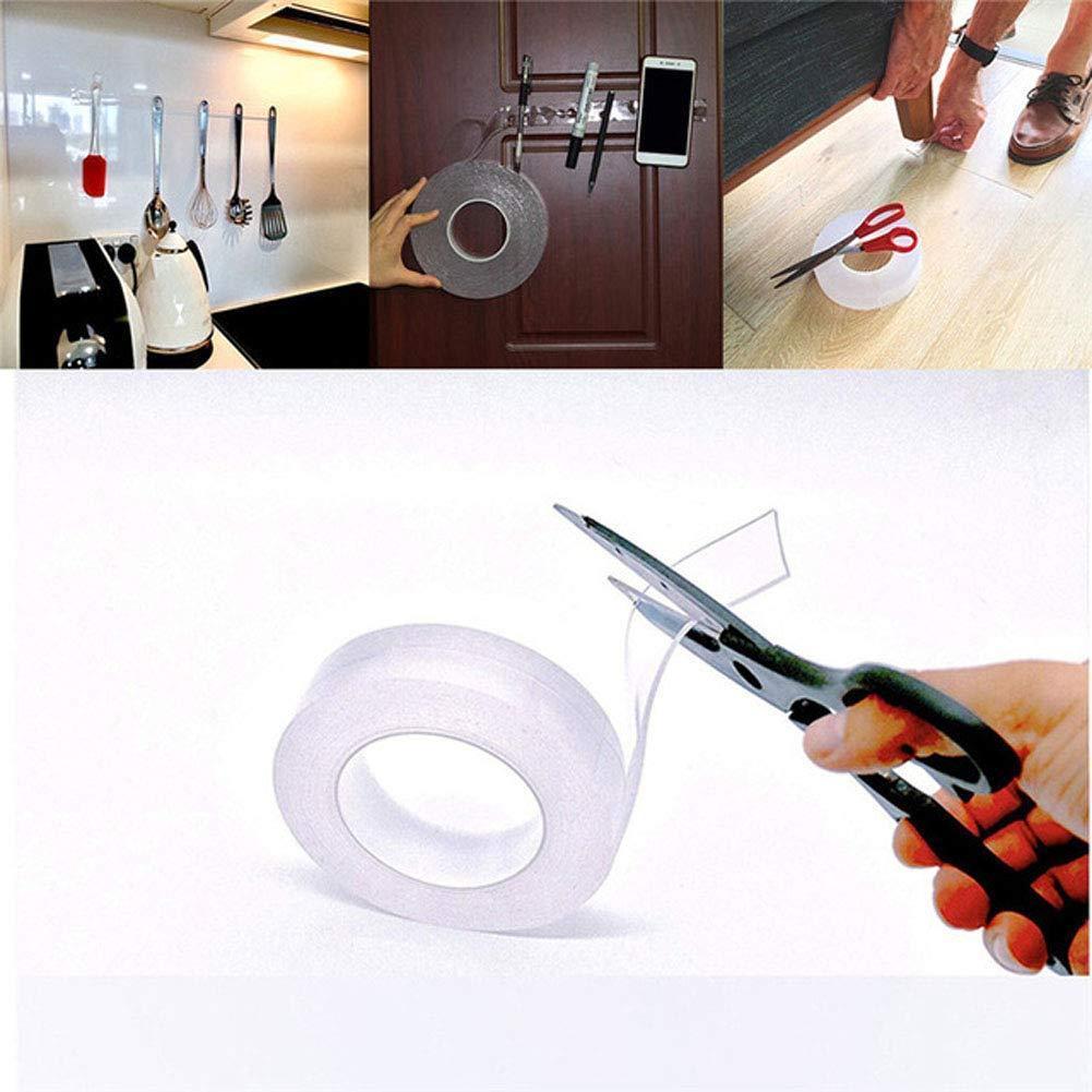 🎊Non-marking washable double-sided adhesive tape/transparent nano double-sided adhesive