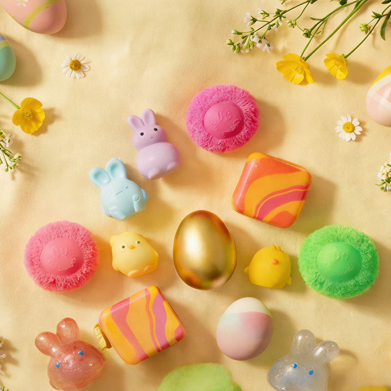 Golden Egg Treasure Hunt — Kids' Easter Fidget Spinner Toy Box