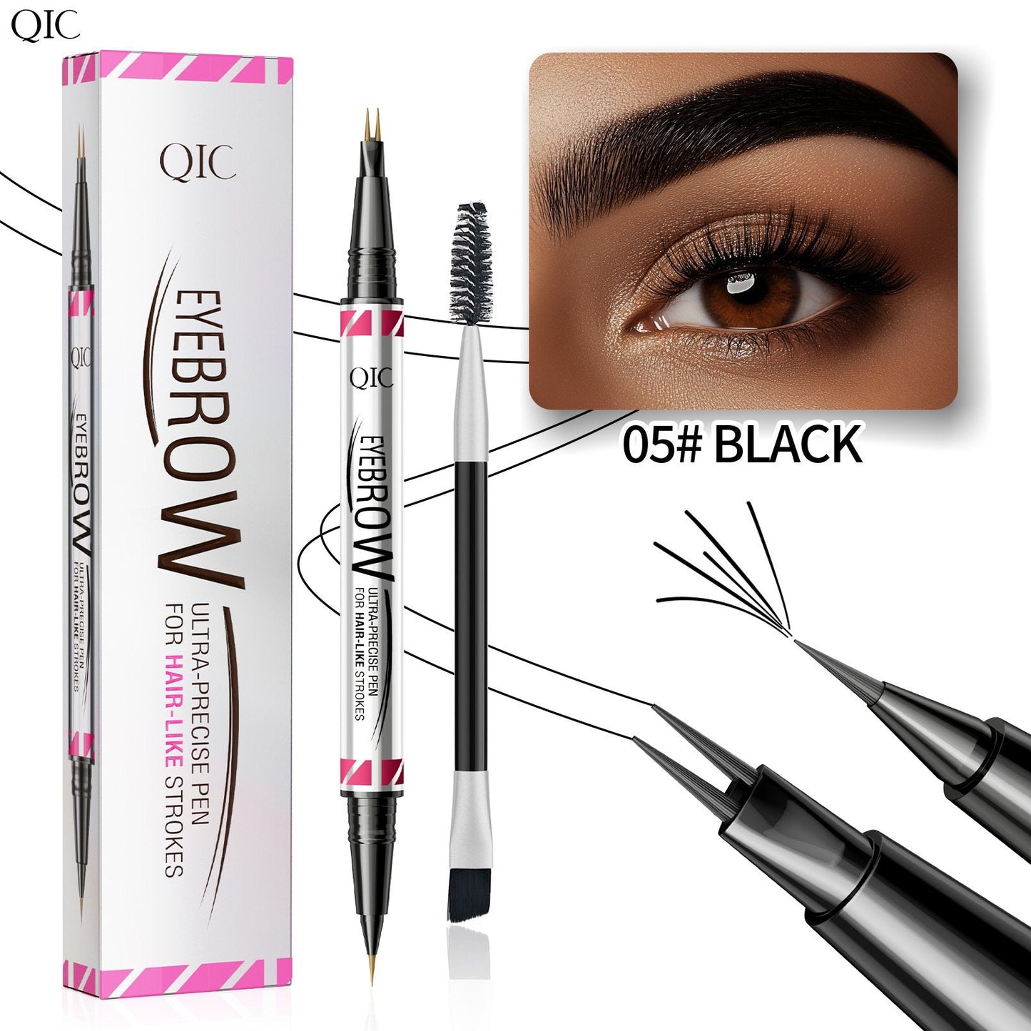 ✨3D Waterproof Microblading Eyebrow Pencil