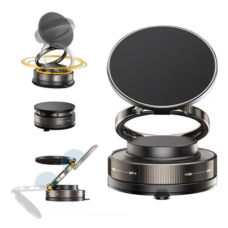 🔄360° adjustable magnetic phone holder📱🚗