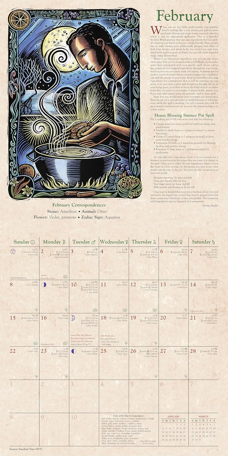 2026 Witches’ Calendar🔮