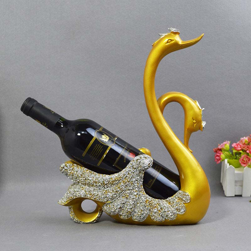 🔥Hot sale🔥Swan shaped wine bottle holder