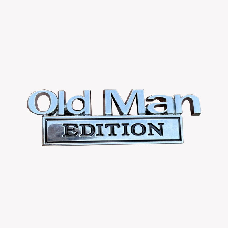 ๐ Old Man Edition-Autoemblem