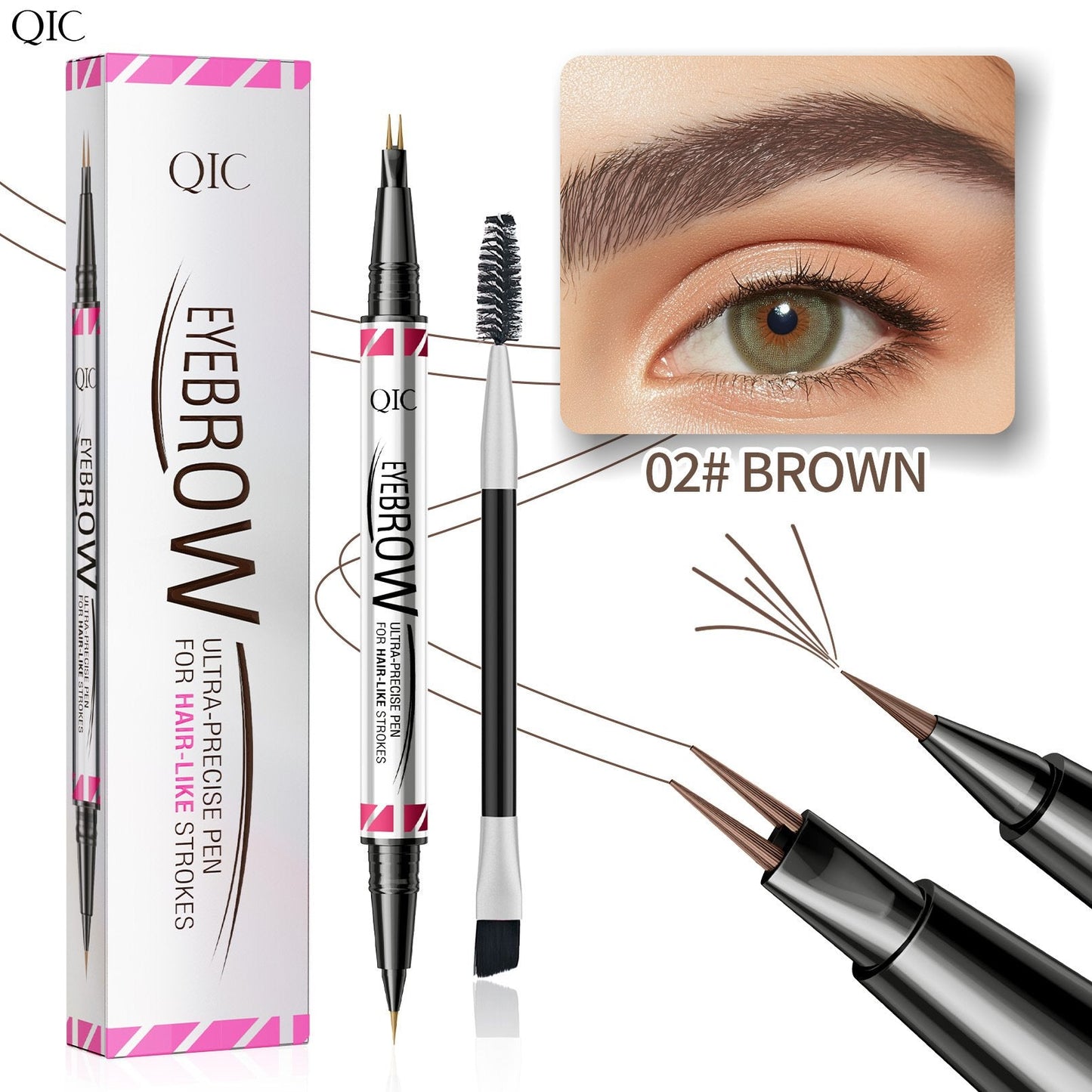 ✨3D Waterproof Microblading Eyebrow Pencil