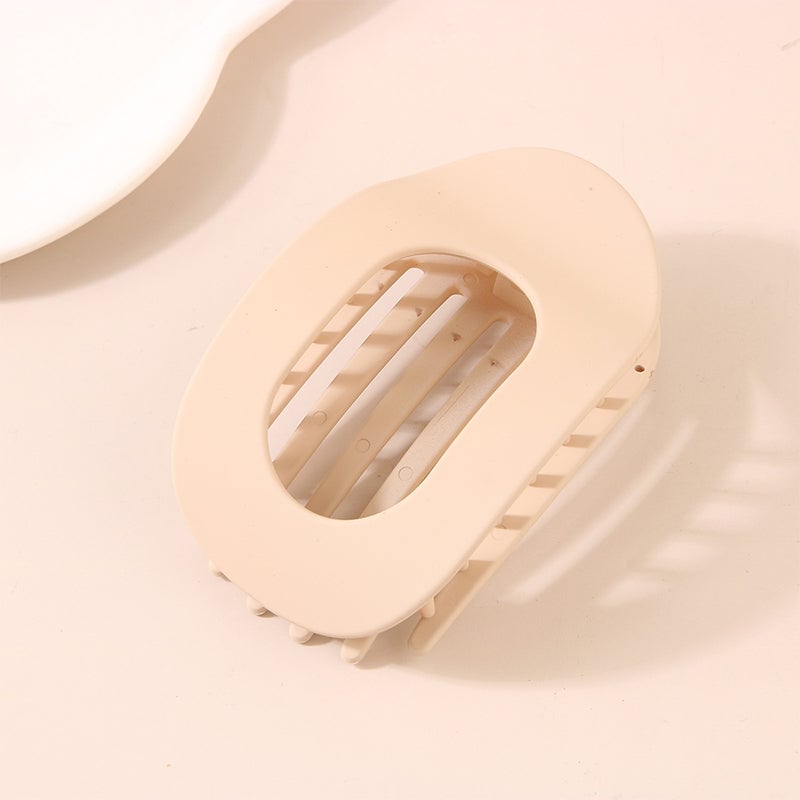 Oval hair clip set (4 pcs)
