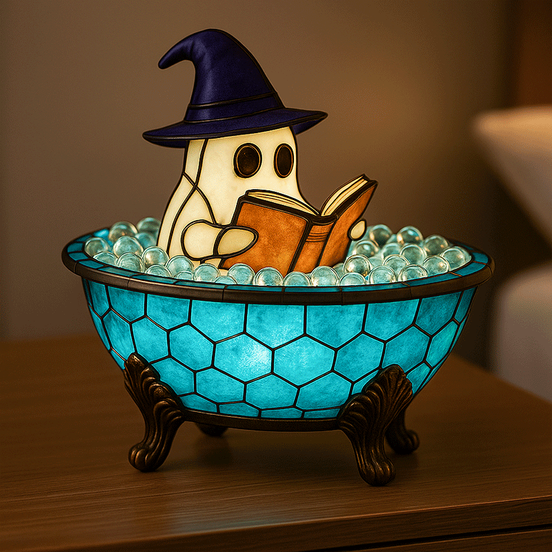 Ghost Reading Book Lam