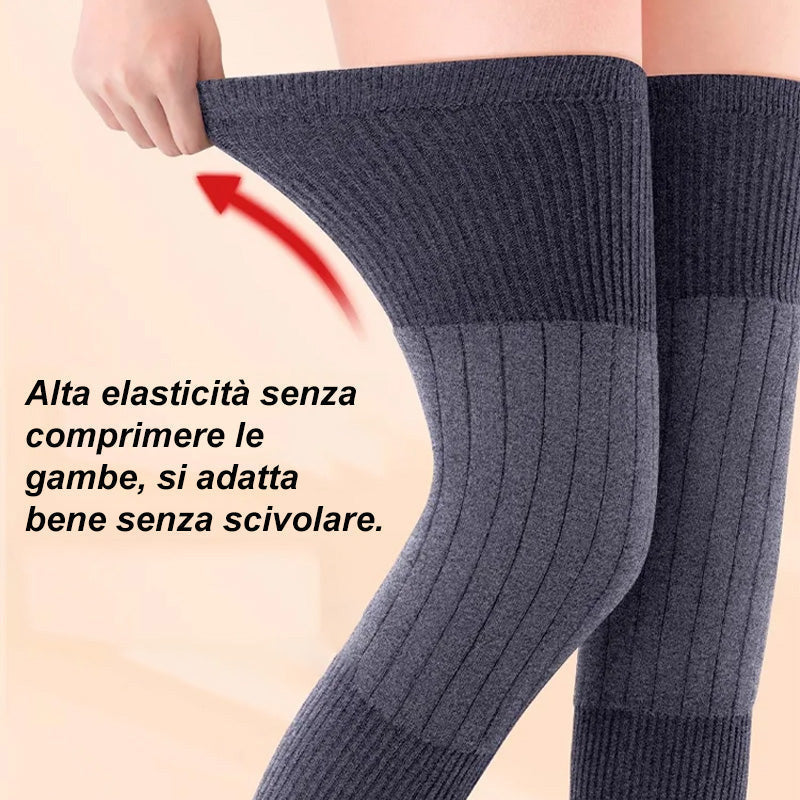 Comfortable and thermally elastic long knee pad
