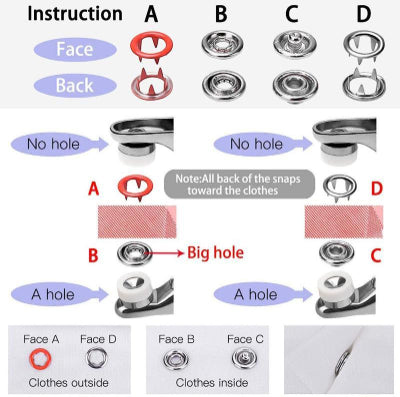 Snap Button craft ki