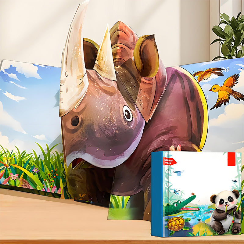 ✨【Kids' Animal-Themed Pop-Up Books】✨