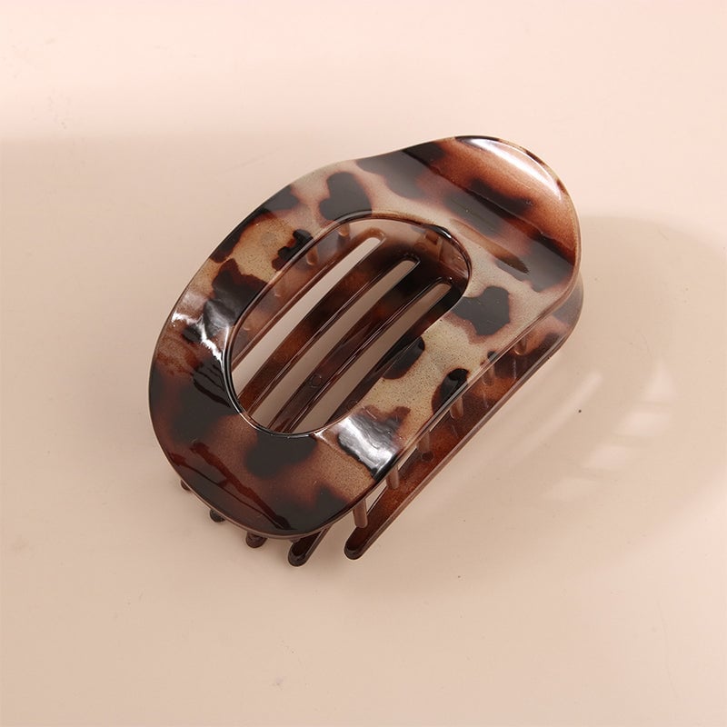 Oval hair clip set (4 pcs)