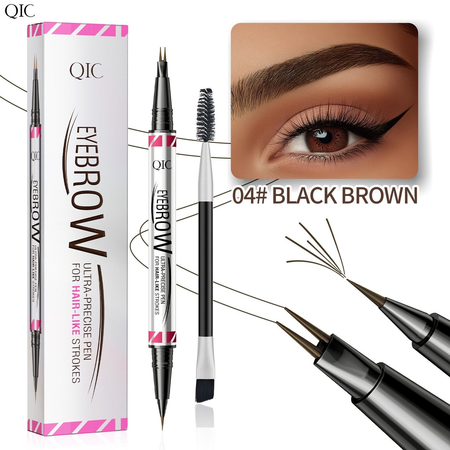 ✨3D Waterproof Microblading Eyebrow Pencil
