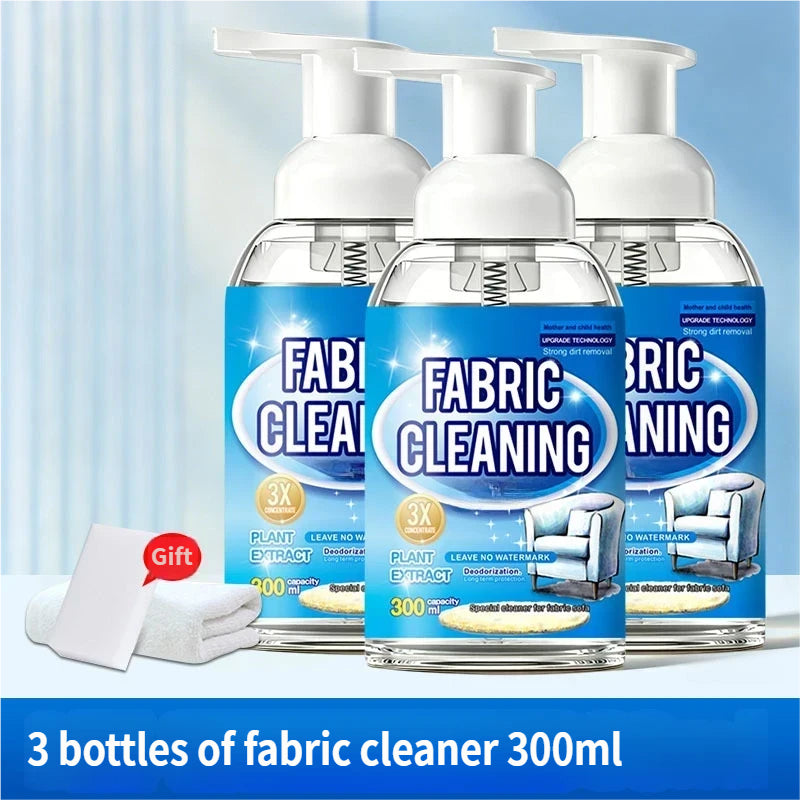No-Rinse Fabric Foam Cleaner
