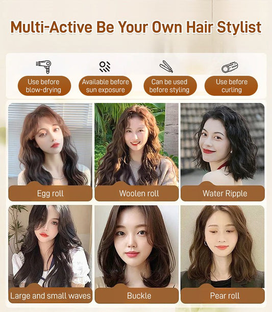 🔥Long-lasting styling, Moroccan volume, moisturising and elasti