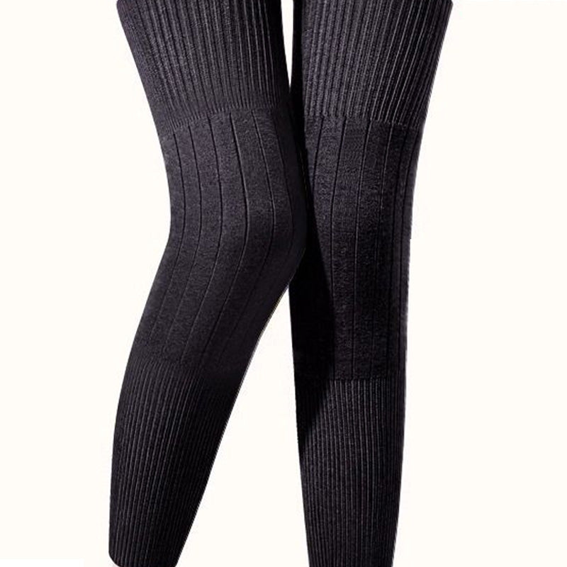 Comfortable and thermally elastic long knee pad