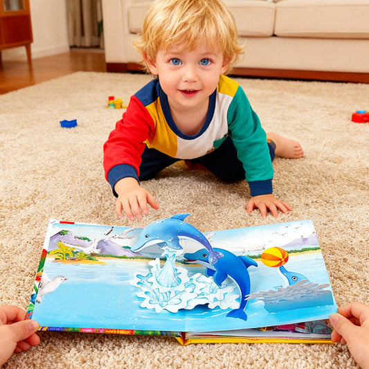 ✨【Kids' Animal-Themed Pop-Up Books】✨