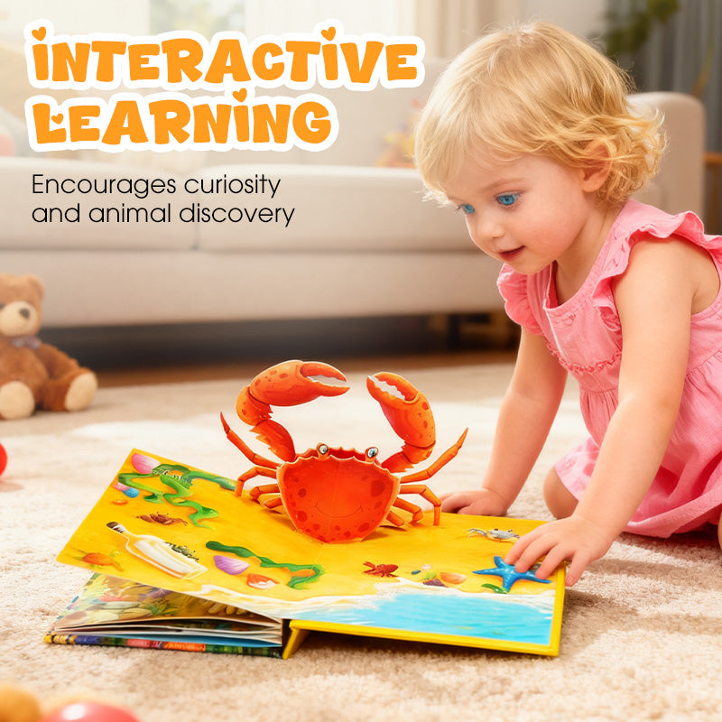 ✨【Kids' Animal-Themed Pop-Up Books】✨