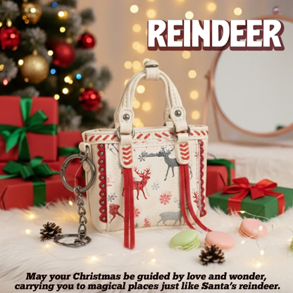 🔥LAST DAY 49% OFF🎄Montana West Mini Christmas Carrier Bag Blind Box Gift for Christmas Surprise