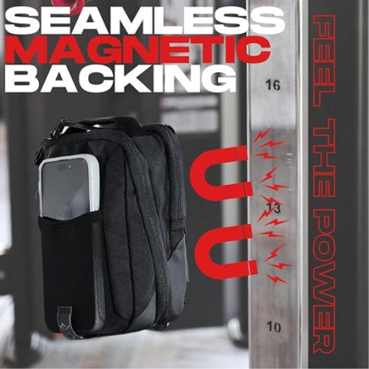 Magnetic fitness bag