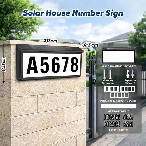 Stainless Steel Doorplate Light
