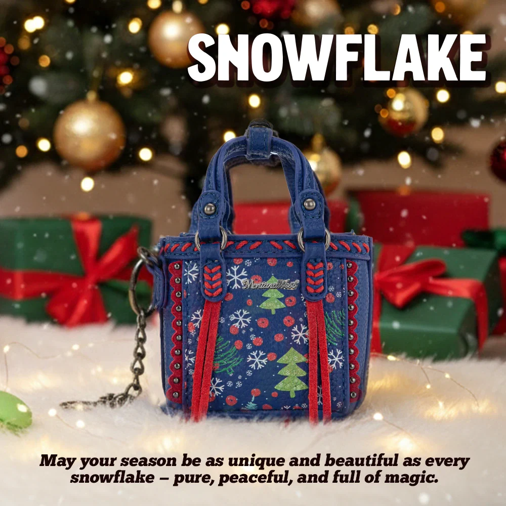 🔥LAST DAY 49% OFF🎄Montana West Mini Christmas Carrier Bag Blind Box Gift for Christmas Surprise