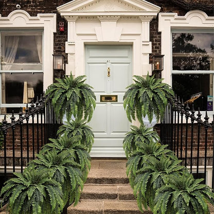 🌱 UV-resistant, lifelike artificial Boston fern