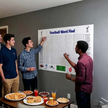Jumbo Word  Search Poster