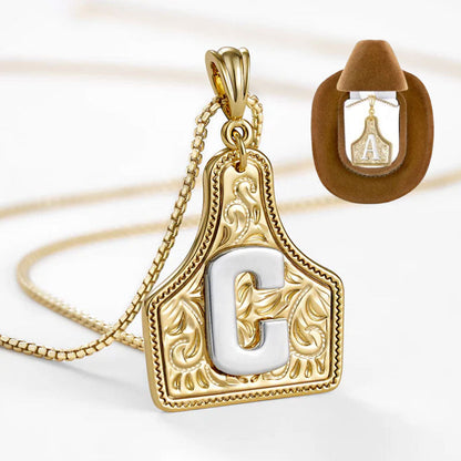 🤠Cowboy Hat Box & Letter Necklace🌵