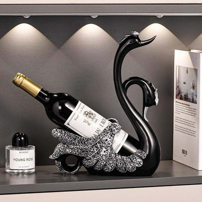 🔥Hot sale🔥Swan shaped wine bottle holder