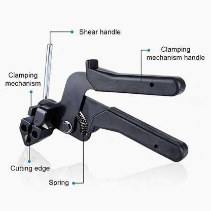 Stainless Steel Cable Tie Clamps And Steel Strap Tighteners