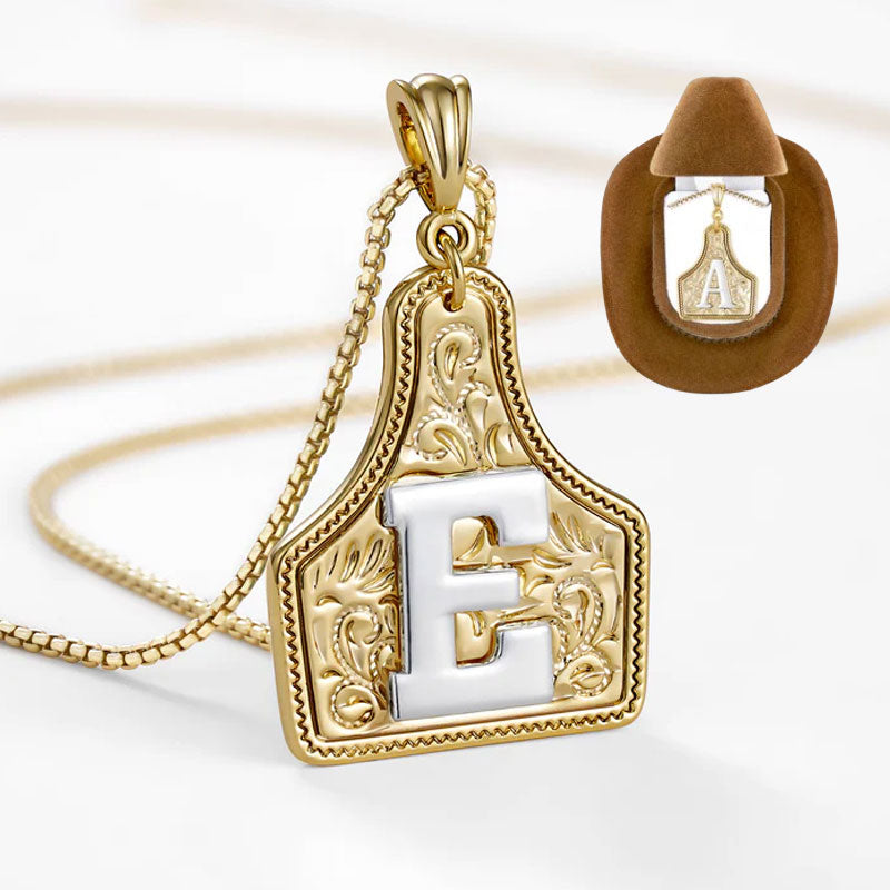 🤠Cowboy Hat Box & Letter Necklace🌵