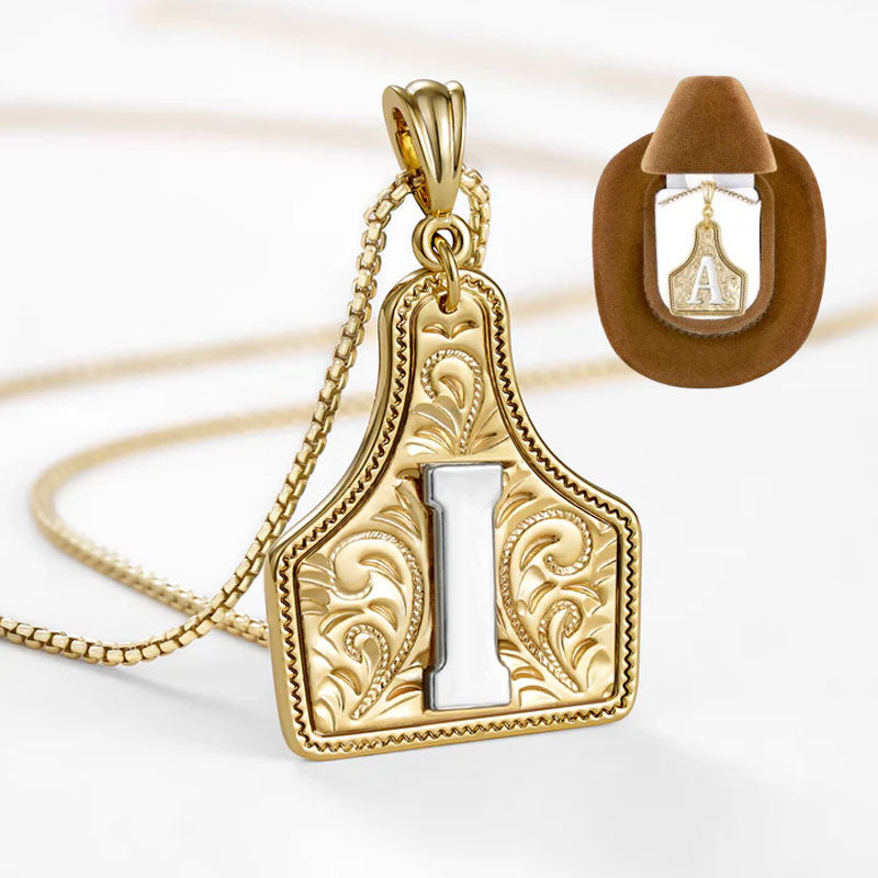 🤠Cowboy Hat Box & Letter Necklace🌵