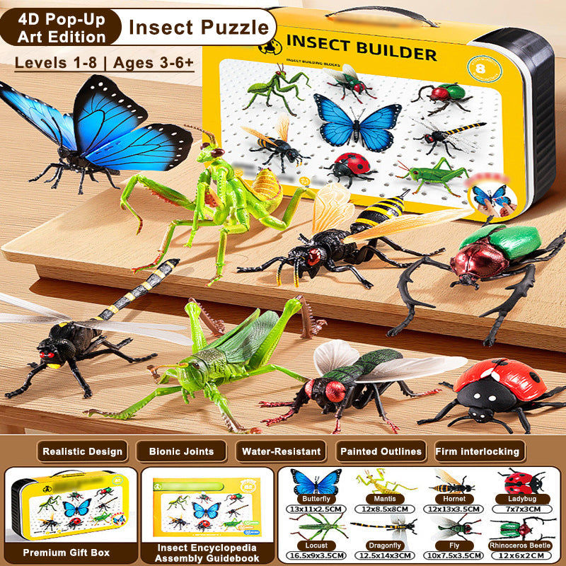 🐞Kids' Insect & Animal Slot-Assembly Toys