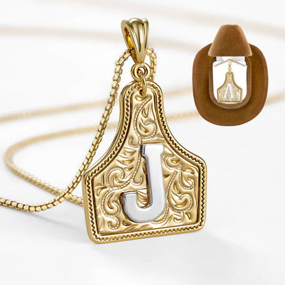 🤠Cowboy Hat Box & Letter Necklace🌵