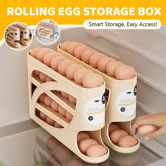 Rolling Egg Storage Box