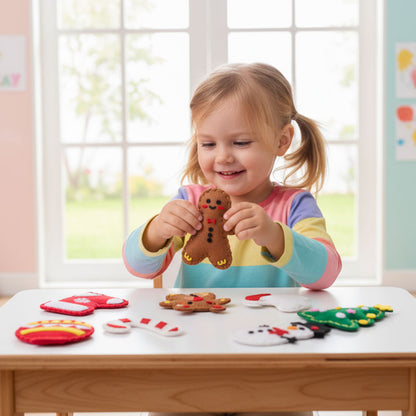Christmas toy for children DIY sewing toy