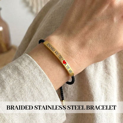 Braided Stainless Steel Bracelet