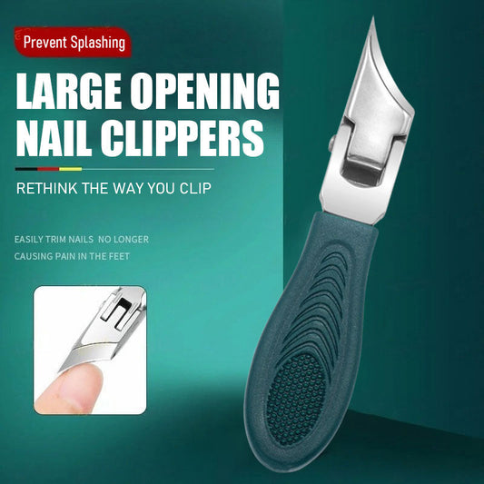 Large Opening Nail Clippers To Prevent Splashing